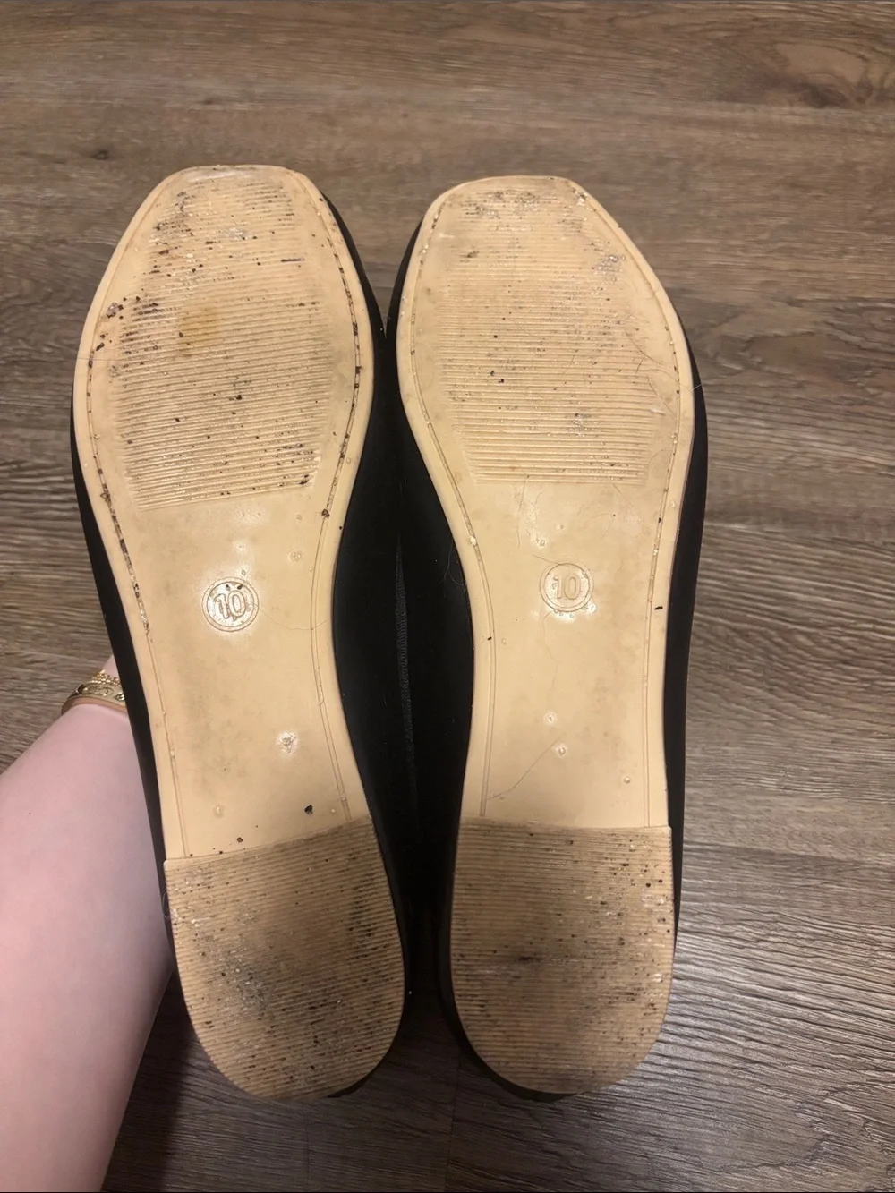 women’s jackie ballet flats with memory foam insole: cushioned footbed, slip on - Picture 3 of 5
